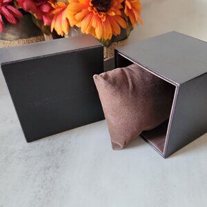 Michael Kors Empty Watch Box with Pillow - Great for Storage, Display, or Resale